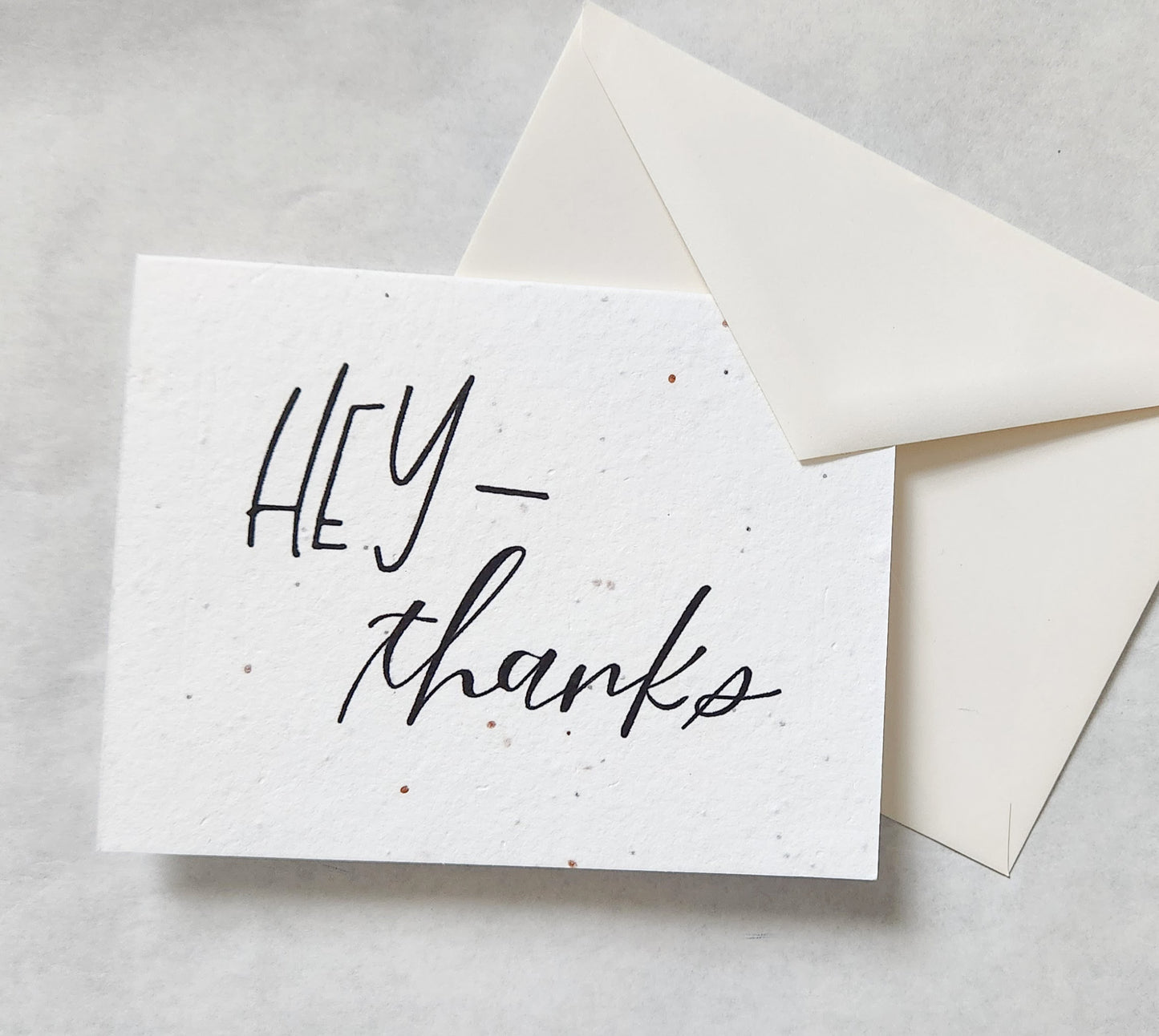 Plantable Thank You Cards