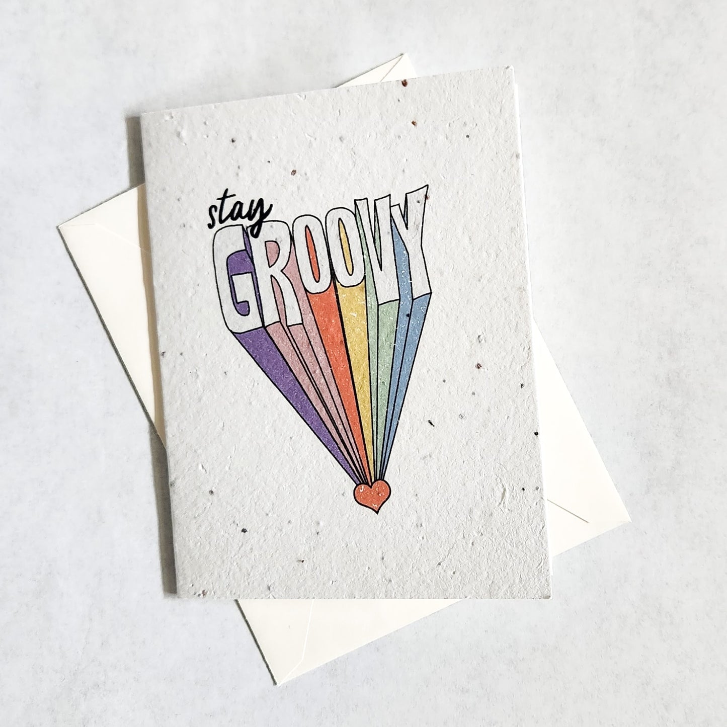Stay Groovy Plantable Card