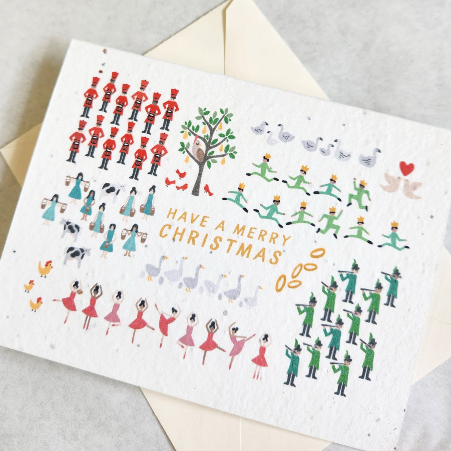 Christmas Plantable Greeting Cards