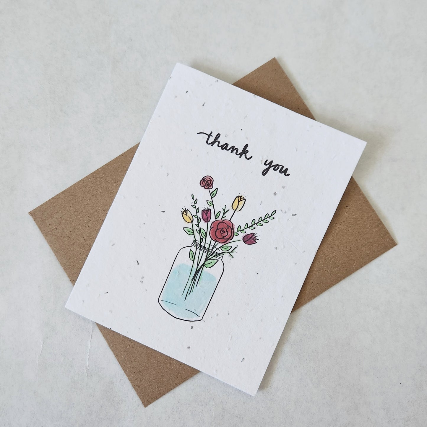 Thank You Plantable Wildflower Seed Card