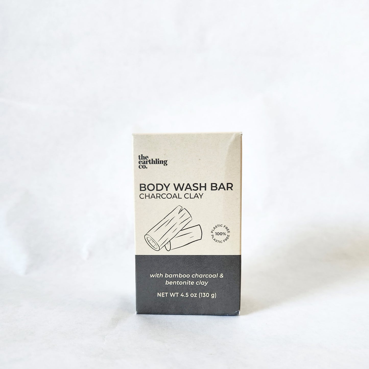 Charcoal Clay Body Wash Bar